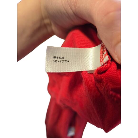 Gap red and white polo shirt, size xl - Picture 6 of 6
